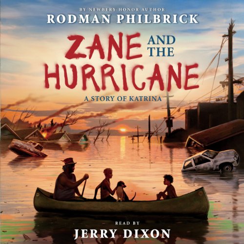 Zane and the Hurricane: A Story of Katrina Audiolibro Por Rodman Philbrick arte de portada