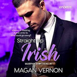 Straight up Irish Audiolibro Por Magan Vernon arte de portada