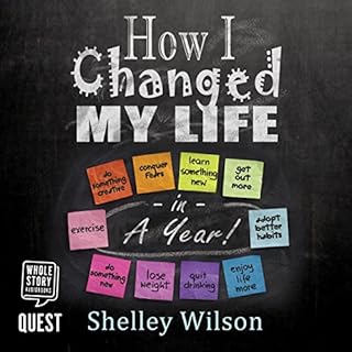 How I Changed My Life in a Year Audiolibro Por Shelley Wilson arte de portada