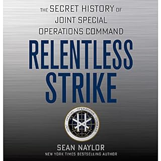 Relentless Strike Audiolibro Por Sean Naylor arte de portada