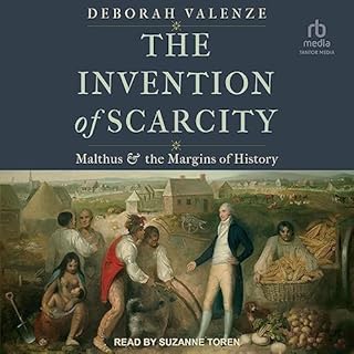 The Invention of Scarcity Audiolibro Por Deborah Valenze arte de portada