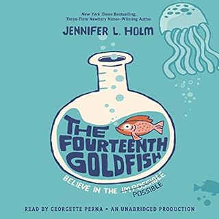 The Fourteenth Goldfish Audiolibro Por Jennifer L. Holm arte de portada