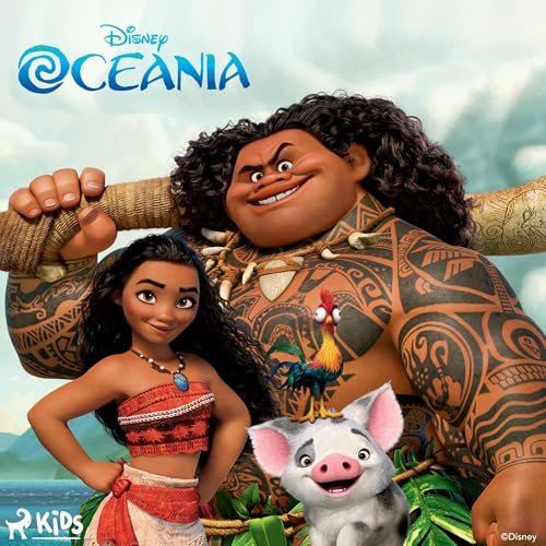 Oceania Audiolivro Por Disney, Sabina Colloredo capa