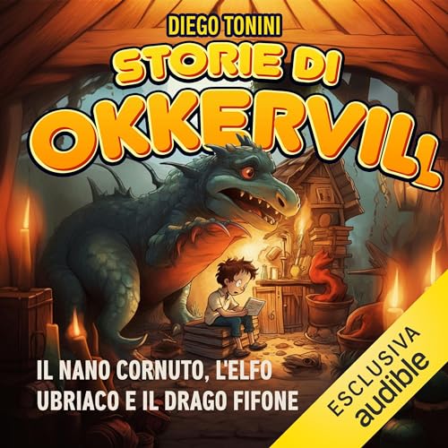 Storie di Okkervill Audiolivro Por Diego Tonini capa