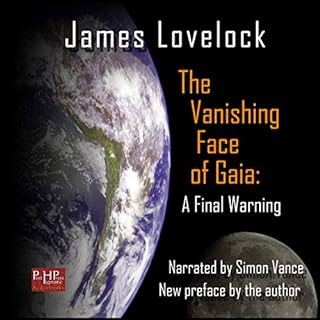 The Vanishing Face of Gaia Audiolibro Por James Lovelock arte de portada