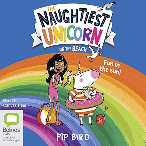 The Naughtiest Unicorn on the Beach cover art