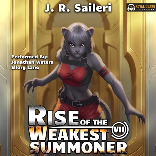 Diseño de la portada del título Rise of the Weakest Summoner: Volume VII