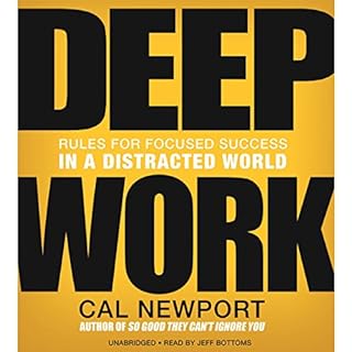 Deep Work Audiobook By Cal Newport cover art