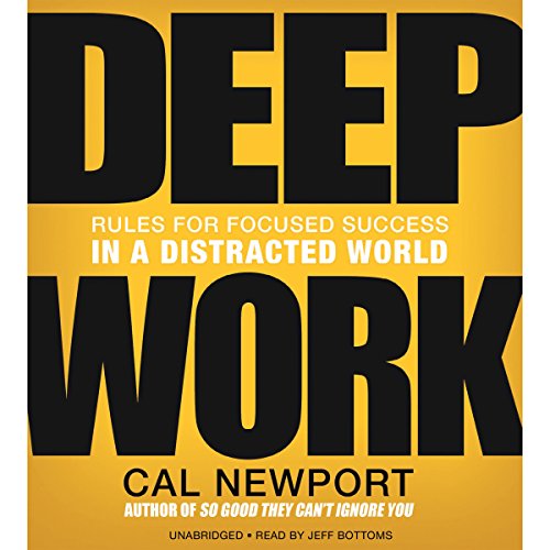 Deep Work Audiolibro Por Cal Newport arte de portada