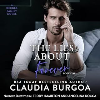 The Lies About Forever Audiolibro Por Claudia Burgoa arte de portada