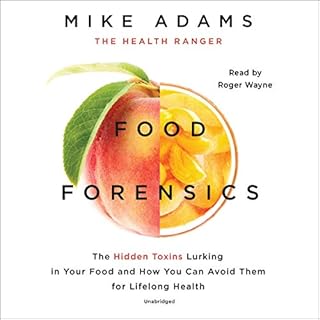 Food Forensics Audiolibro Por Mike Adams arte de portada