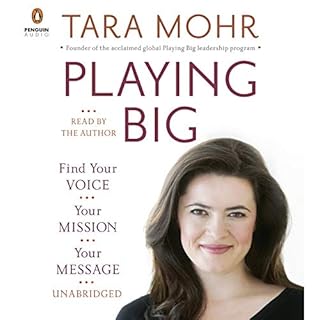 Playing Big Audiolibro Por Tara Mohr arte de portada