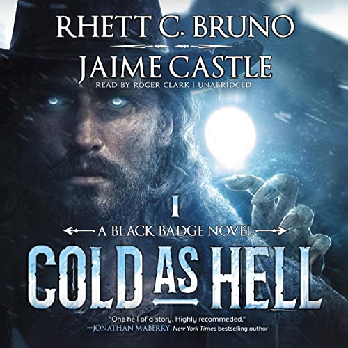 Diseño de la portada del título Cold as Hell