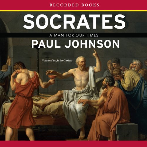 Socrates Audiolibro Por Paul Johnson arte de portada