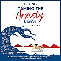 Taming the Anxiety Beast Workbook for Teens cover art