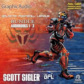 Galactic Football League 1-3 Bundle (Dramatized Adaptation) Audiolibro Por Scott Sigler arte de portada