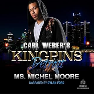 Carl Weber Presents Kingpins: Detroit Audiolibro Por Michel Moore arte de portada