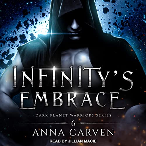 Diseño de la portada del título Infinity's Embrace