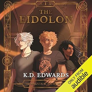 The Eidolon Audiolibro Por K.D. Edwards arte de portada