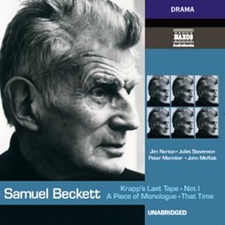 Krapp's Last Tape, Not I, That Time, & A Piece of Monologue Audiolibro Por Samuel Beckett arte de portada