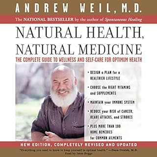 Natural Health, Natural Medicine Audiolibro Por Andrew Weil MD arte de portada