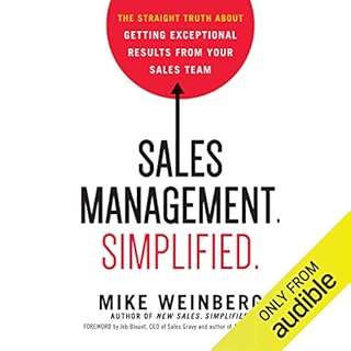 Sales Management. Simplified Audiobook By Mike Weinberg cover art