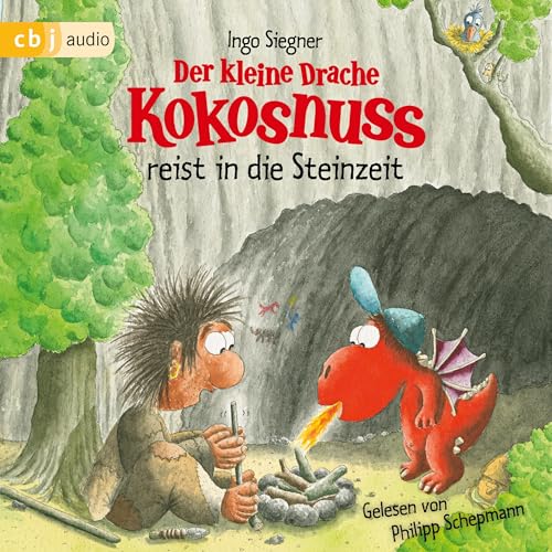 Der kleine Drache Kokosnuss reist in die Steinzeit Audiobook By Ingo Siegner cover art