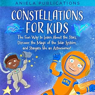 Constellations for Kids Audiolibro Por Aniela Publications arte de portada