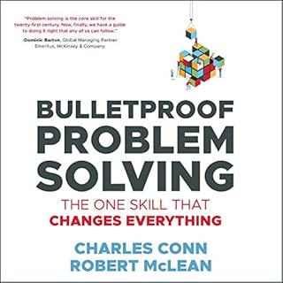 Bulletproof Problem Solving Audiolibro Por Charles Conn, Robert McLean arte de portada