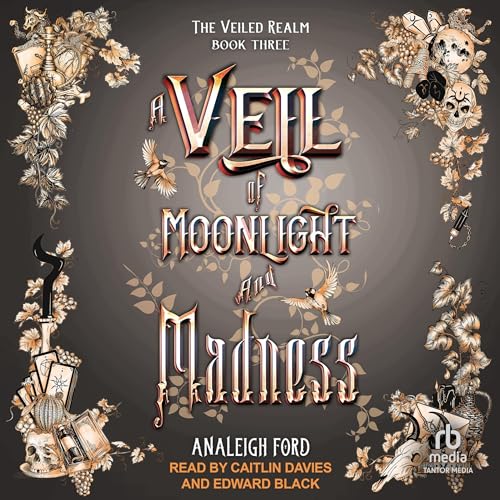 A Veil of Moonlight and Madness Audiolibro Por Analeigh Ford arte de portada