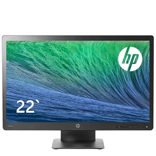 HP ProDisplay P223 21.5インチワイド液晶モニター 1920x1080 FULLHD ノングレア VESA準拠 LED 入力端子：DP、VGA (整備済み品)