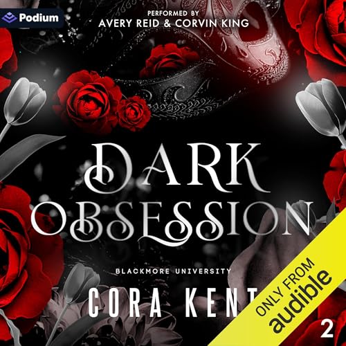 Dark Obsession Audiolibro Por Cora Kent arte de portada