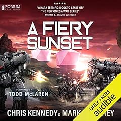 A Fiery Sunset cover art