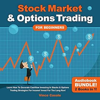 Stock Market & Options Trading for Beginners! Audiolibro Por Vince Casale arte de portada