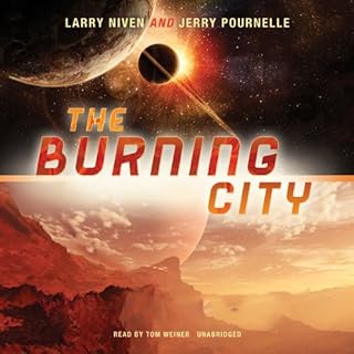 The Burning City Audiobook By Larry Niven, Jerry Pournelle cover art