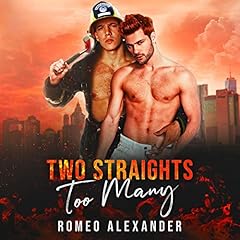 Two Straights Too Many Audiolibro Por Romeo Alexander arte de portada