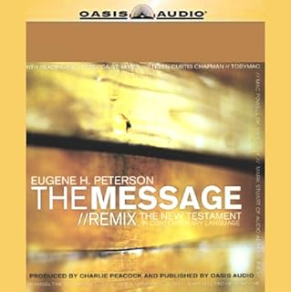 The Message/Remix Audiobook By Eugene Peterson cover art