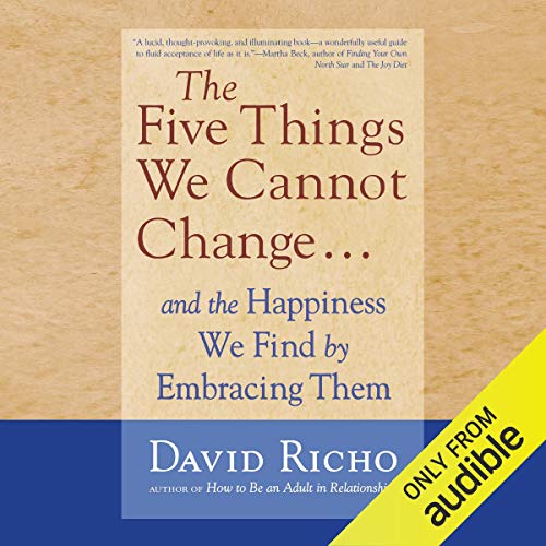 The Five Things We Cannot Change.... cover art