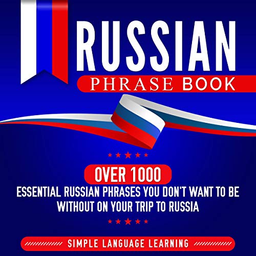 Russian Phrase Book Audiolibro Por Simple Language Learning arte de portada