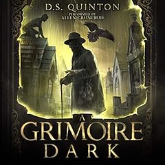 A Grimoire Dark Audiolibro Por D.S. Quinton arte de portada