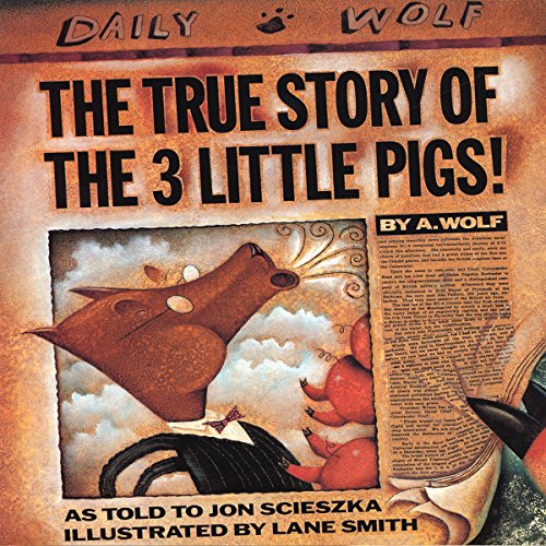 The True Story of the Three Little Pigs Audiolibro Por Jon Scieszka arte de portada