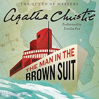 The Man in the Brown Suit Audiolibro Por Agatha Christie arte de portada