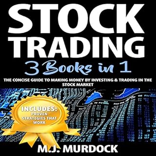 Stock Trading: 3 Books in 1 Audiolibro Por M. J. Murdock arte de portada