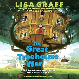 The Great Treehouse War Audiolibro Por Lisa Graff arte de portada