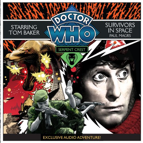 Doctor Who: Serpent Crest Part 5 - Survivors in Space Audiolivro Por Paul Magrs capa