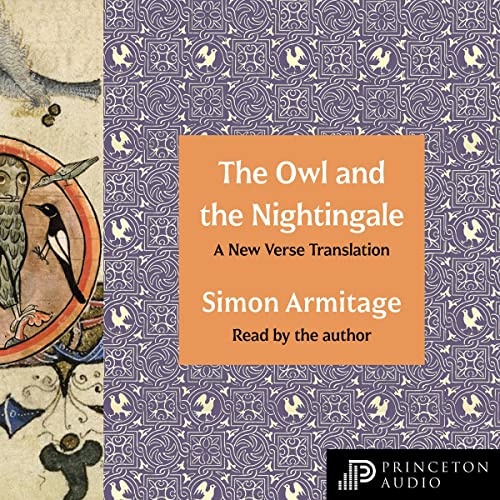 The Owl and the Nightingale Audiolivro Por Simon Armitage capa