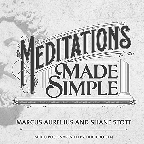 Meditations Made Simple Audiolibro Por Marcus Aurelius, Shane Stott arte de portada