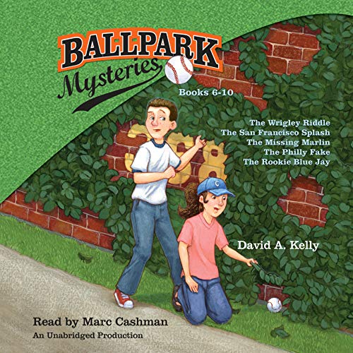 Ballpark Mysteries Collection: Books 6-10 Audiobook By David A. Kelly cover art