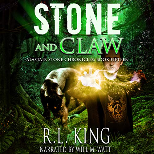 Stone and Claw Audiolibro Por R. L. King arte de portada