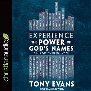 Experience the Power of God's Names Audiolibro Por Tony Evans arte de portada